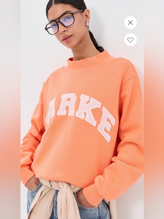 Parke Tops - Creamsicle/Rose parke mockneck